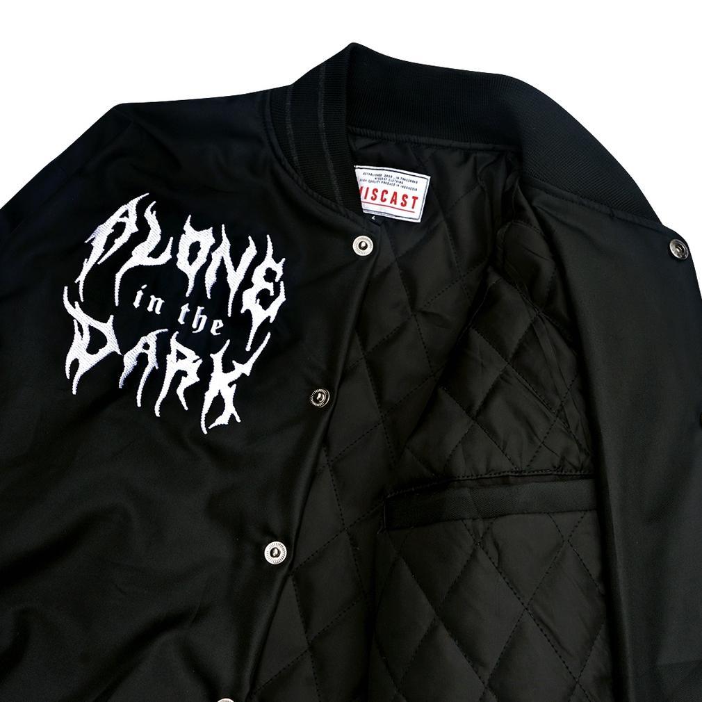 HEMAT Miscast Varsity Jaket Vintage Medusa Hitam