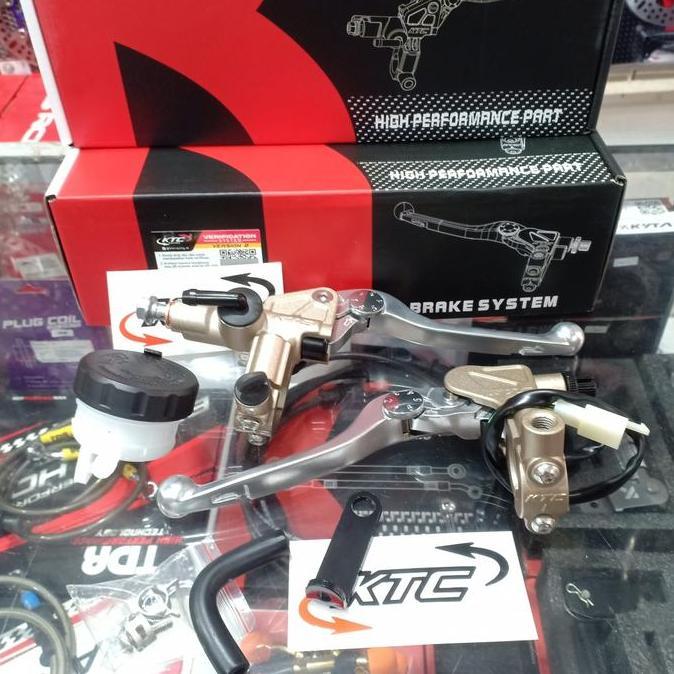 PRODUK FAVORIT - master rem set ktc racing trek axial kanan kiri beat scoopy vario 110/ master rem t