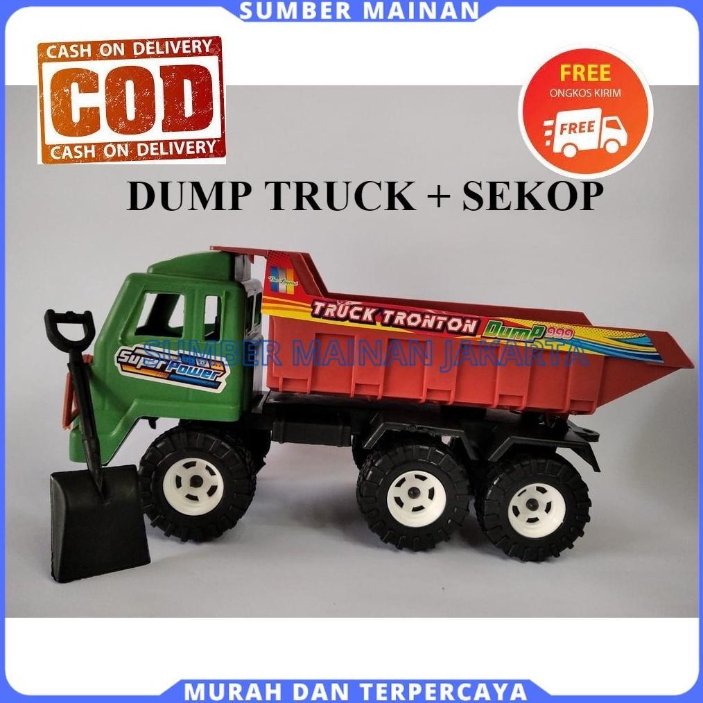 Limited Mainan Anak Mobil Mobilan Dump Truk Bak Pasir Konstruksi Plastik