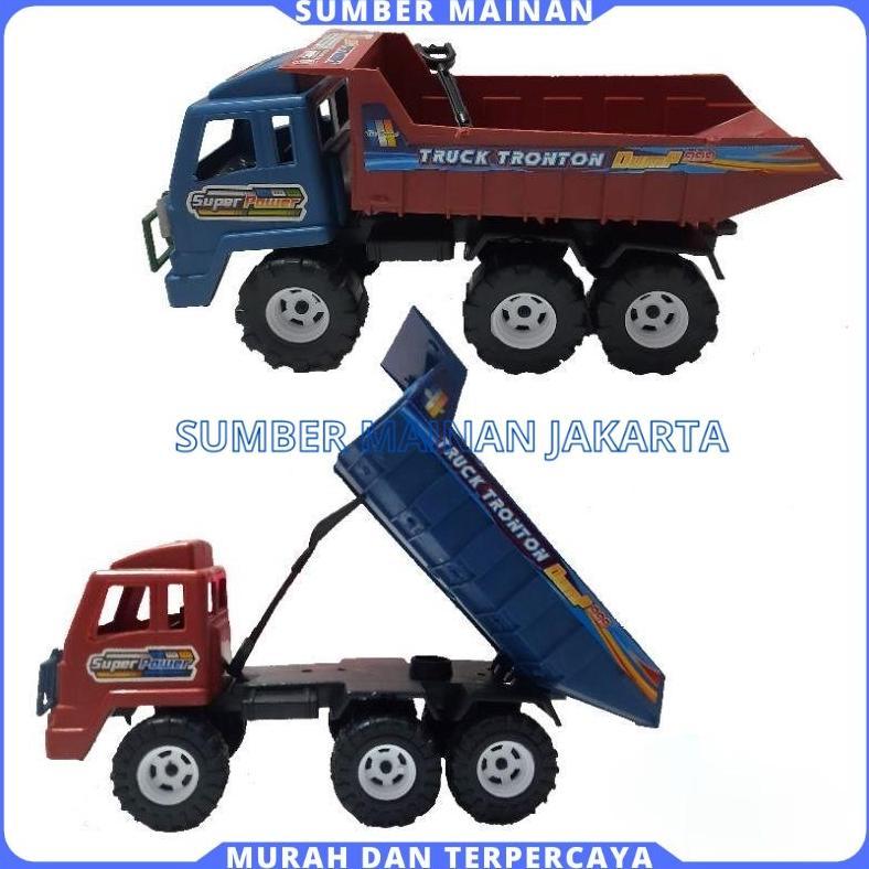 NEW ARRIVAL Mainan Anak Mobil Mobilan Dump Truk Bak Pasir Konstruksi Plastik