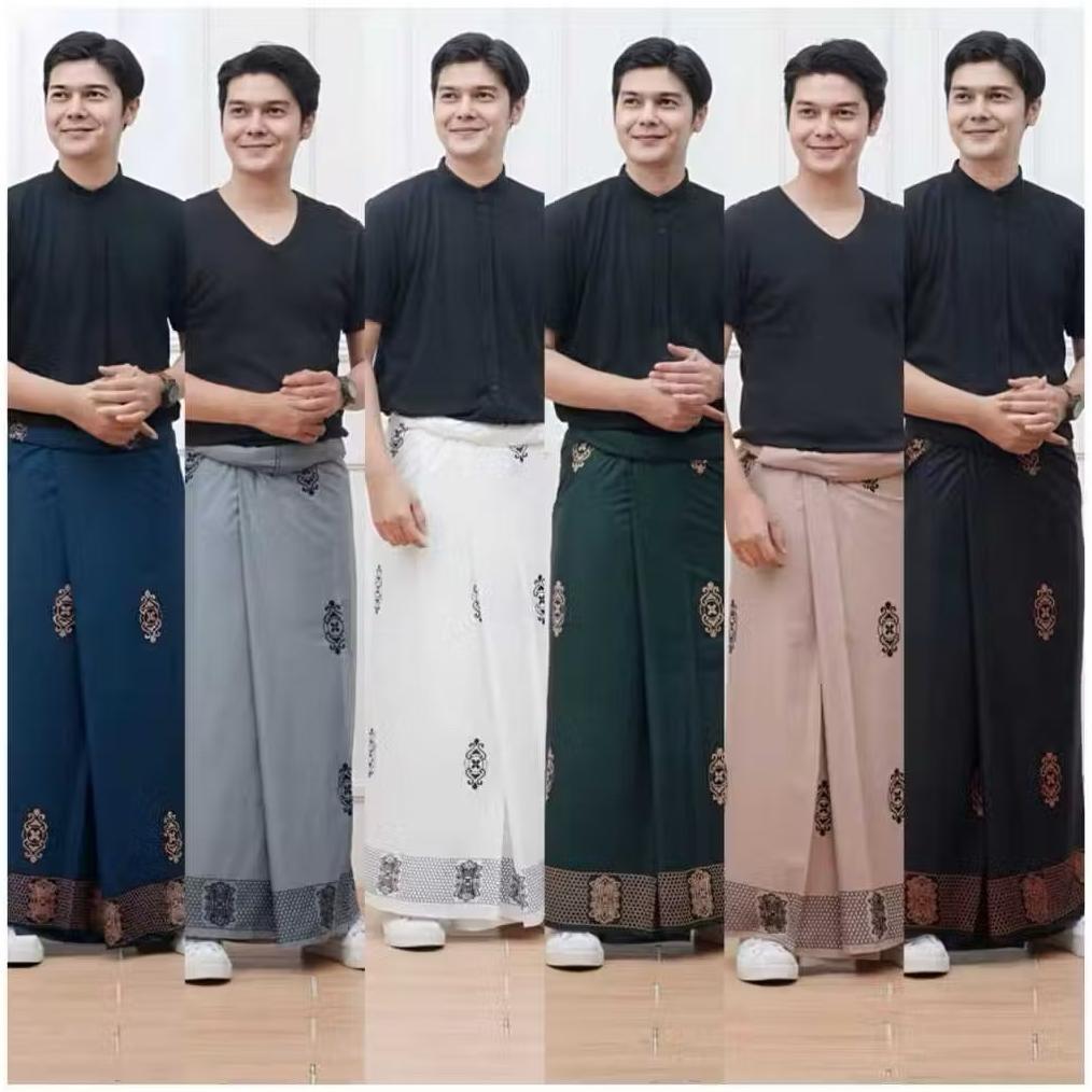 100Ribu Dapat 4Pcs Sarung Batik Motif Sarwon Sarung Santri Gus Iqdam Termurah