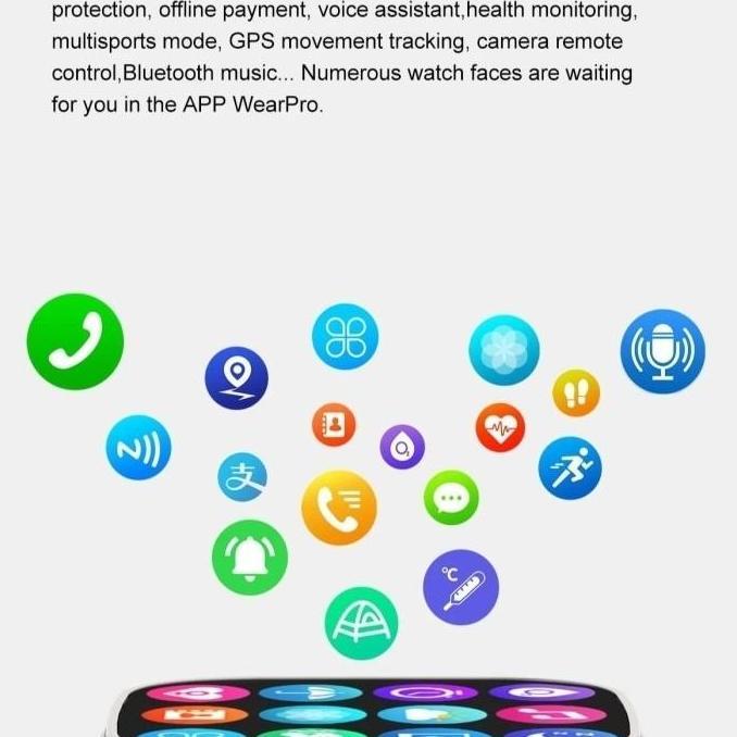 DT8 Ultra Smartwatch DT 8 no 1 Alloy 2.0 Inch Display Watch Termometer