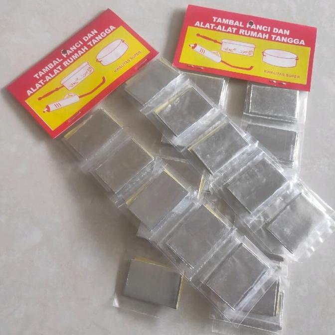 (60 pcs) Tambal panci Patri panci alumunium manci murah/ Aluminium  Besi