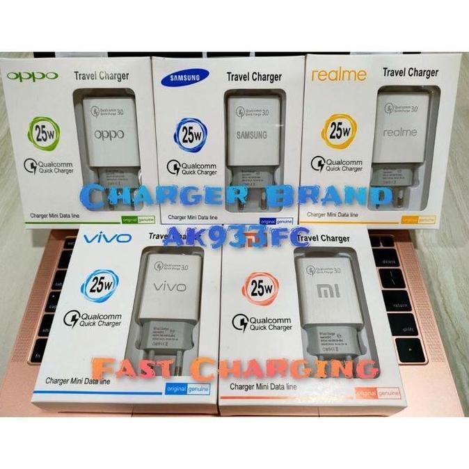 [Kita] Tc Travel Charger AK-933-FC 25W Fast Charging Micro Usb &