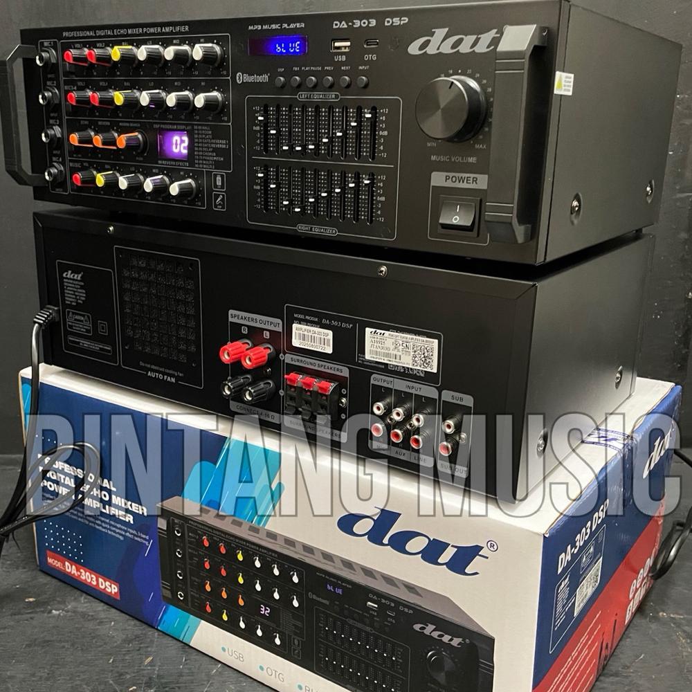 Murah Power Amplifier Dat Da 303 Original Dat Da 303 Real Pict