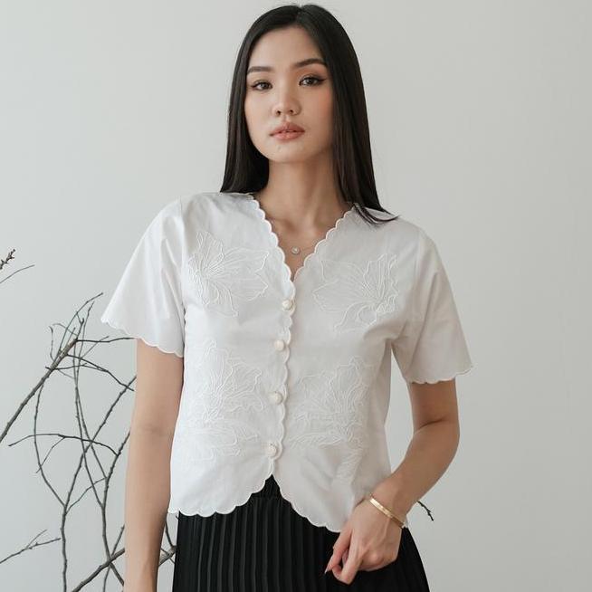 Foxquinn - Ava Foxquinn Ava Top Blouse Wanita Atasan