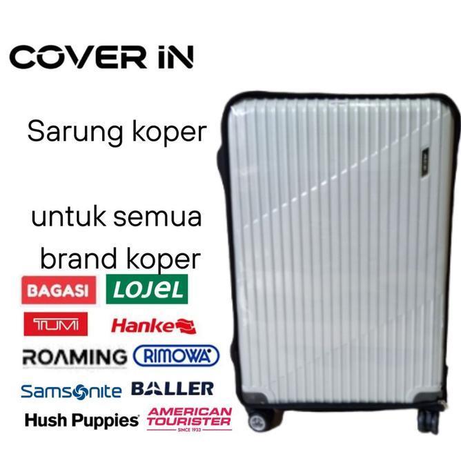 Sarung Koper Pelindung Koper Cover Koper Semua Me Koper Lengkap Semua Ukuran 18Inch 30Inch