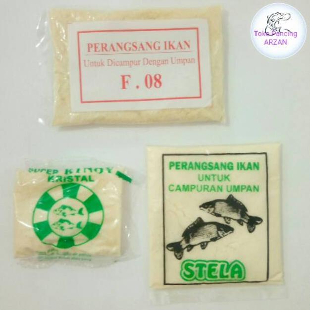 Uk-12 Perangsang Ikan Untuk Campuran Umpan (F. 08, Super Kinoy, Stella) - Best Seller