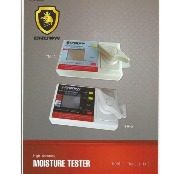 >>>>>] ALAT Ukur Kadar Air Kelembapan Jagung / Moisture Tester Crown TM10
