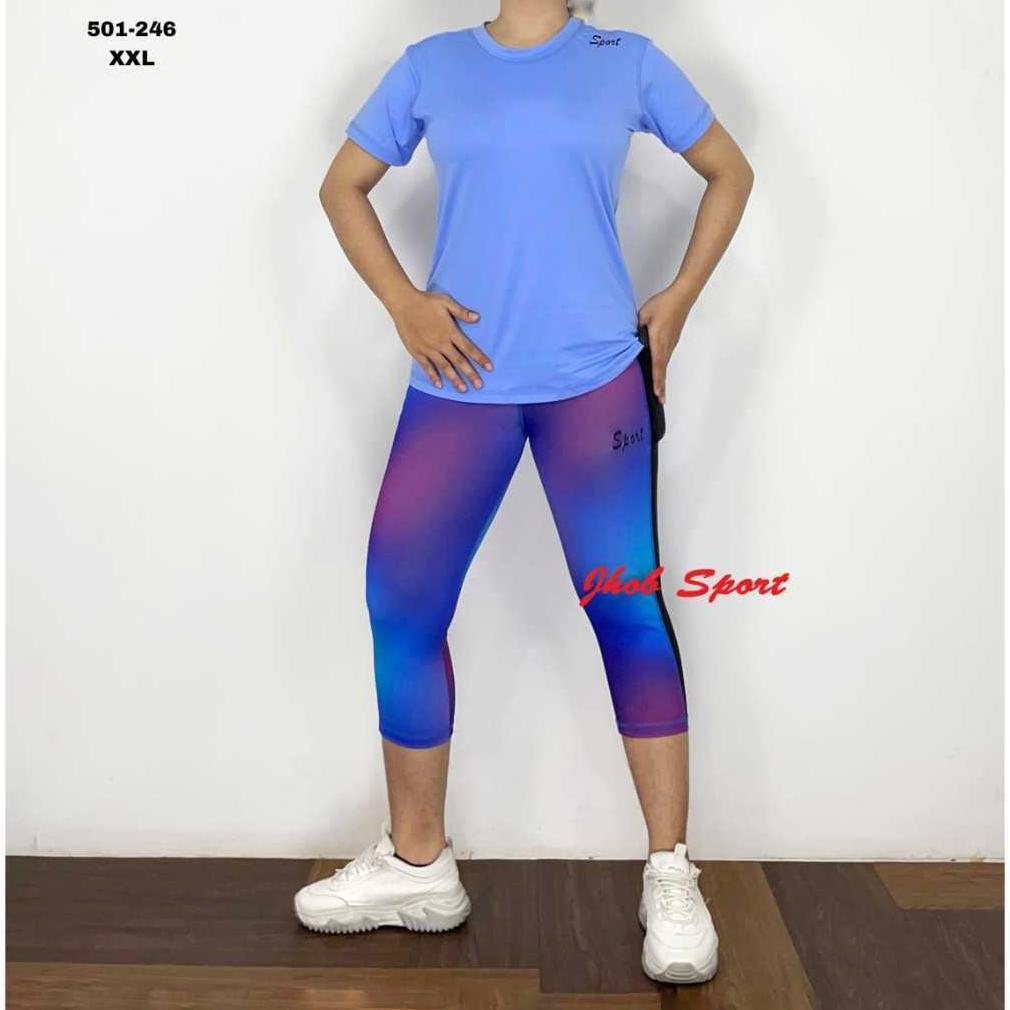 - Cuci Gudang Setelan Jumbo Aerobic Wanita/Oneset Olahraga Wanita/Baju Olahraga Jumbo Wanita/Oneset 