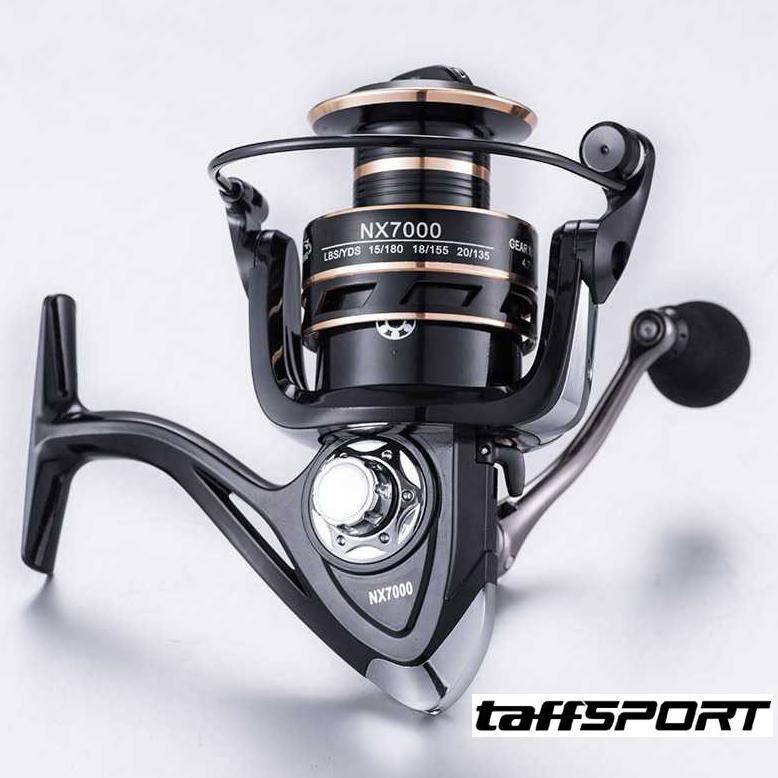 Taffsport Gold Sharking Nx Series Nx2000 Nx4000 Nx6000 Rel Real Rol Ril Gulungan Reel Pancing Kuat M