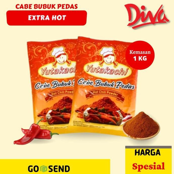 Cabe Bubuk Pedas / Cabe Bubuk Extra Hot 1 kg