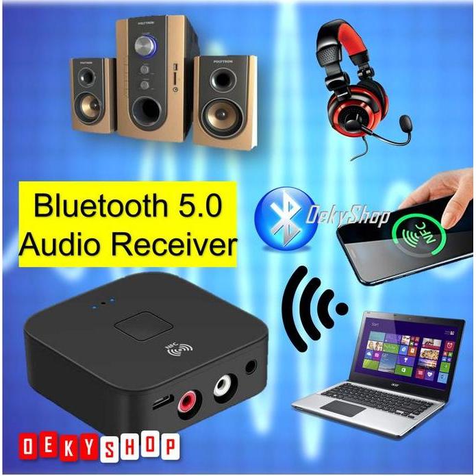 Stereo Audio Nfc Bluetooth Receiver 5.0
