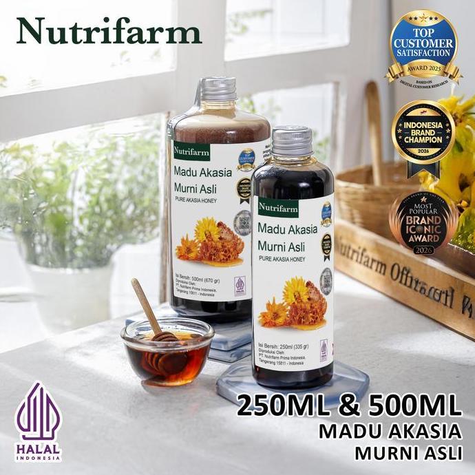 NUTRIFARM MADU AKASIA 500 ML Organik NS