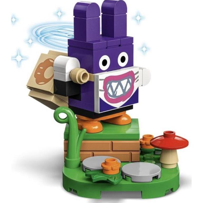 Promo LEGO 71410 Minifigures Nabbit Rabbit Purple Super Mario Luigi Series 5 Diskon