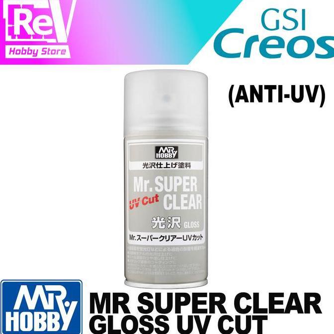 Promo MR SUPER CLEAR GLOSS UV CUT MR HOBBY B522 Diskon