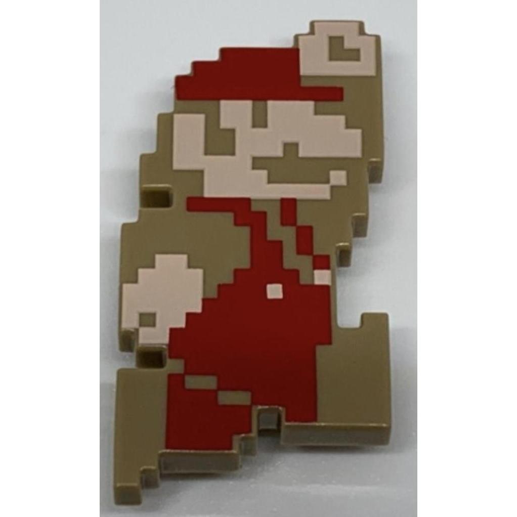 Promo LEGO Minifigure Mario Pixelated Nintendo Mar0036 71374 Diskon