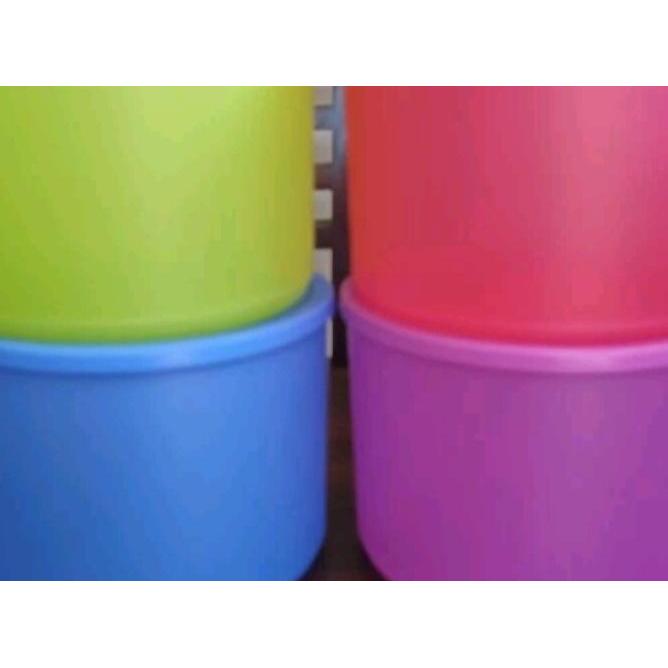 Toples Snack Cemilan Tropical Round Tupperware 2,1 Liter Eceran 1 Pcs
