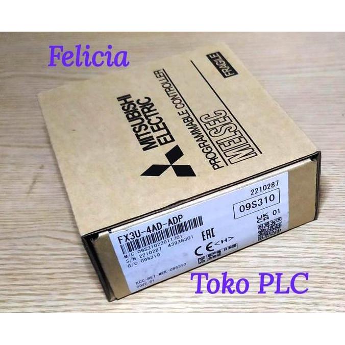 NEW FX3U-4AD-ADP PLC Mitsubishi FX3U4ADADP FX3U 4AD ADP Analog Input Module FX3U-4AD ADP