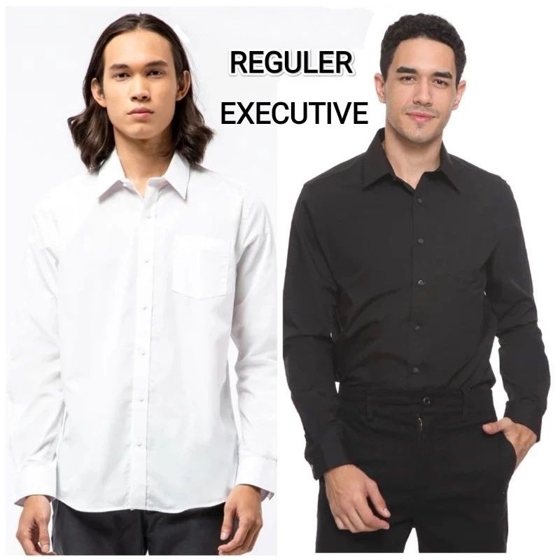 Executive Kemeja Pria Lengan Panjang  Reguler Fit Original