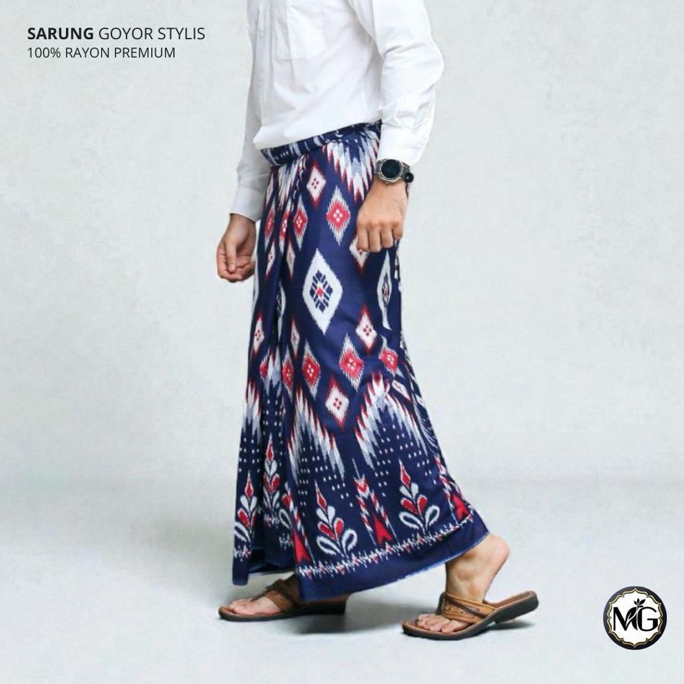 Sarung Goyor Pria Premium Original Motif Manggar New Series / Sarung Goyor Botol Premium Terbaru / S