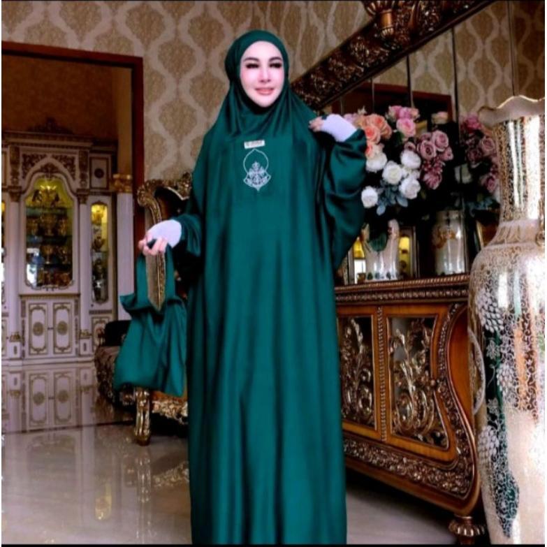 Mukena Hadramaut Terompah/Mukena Manset/Mukena Terusan/Mukena Basmah