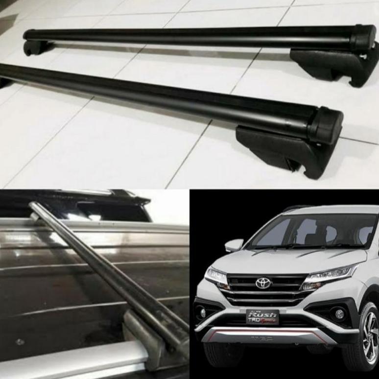 BEST SELLER ALL NEW RUSH TERIOS 2018 - 2026 CROSSBAR ROOF RACK BAR BAGASI ATAS MOBIL RUSH TERIOS