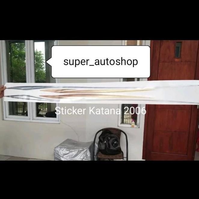 Sticker Stiker Body Katana 2005 2006