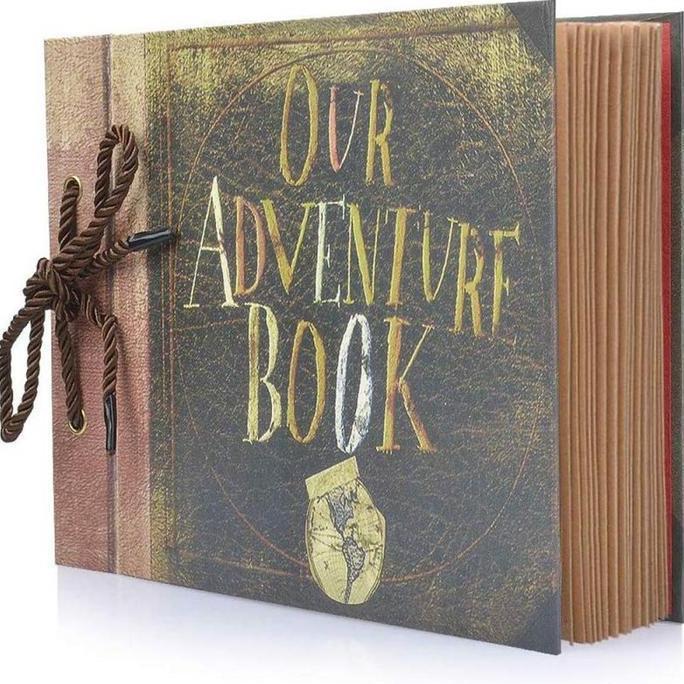 Our Adventure Book / My Adventure Book / Album Foto Scrapbook / My Our Adventure Book