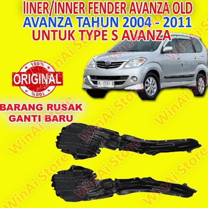 Liner/Inner Fender Avanza Tahun 2004 2004-2011 Type S Model