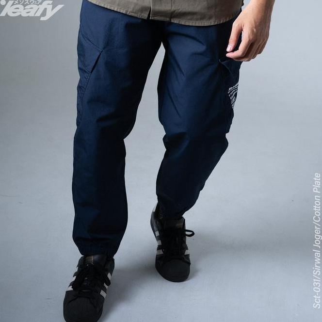 Leafy Sirwal Joger Celana Jogger Sirwal Panjang Sct-031 / Pria Muslim