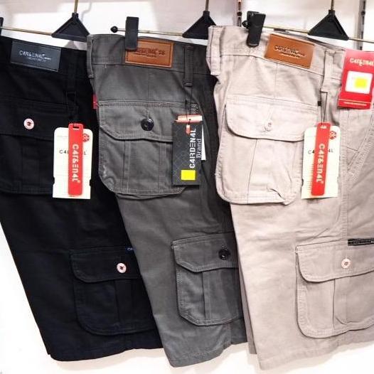 Celana Cargo Pendek Celana Cargo Pendek Pria Jumbo Cardinal Cardenal