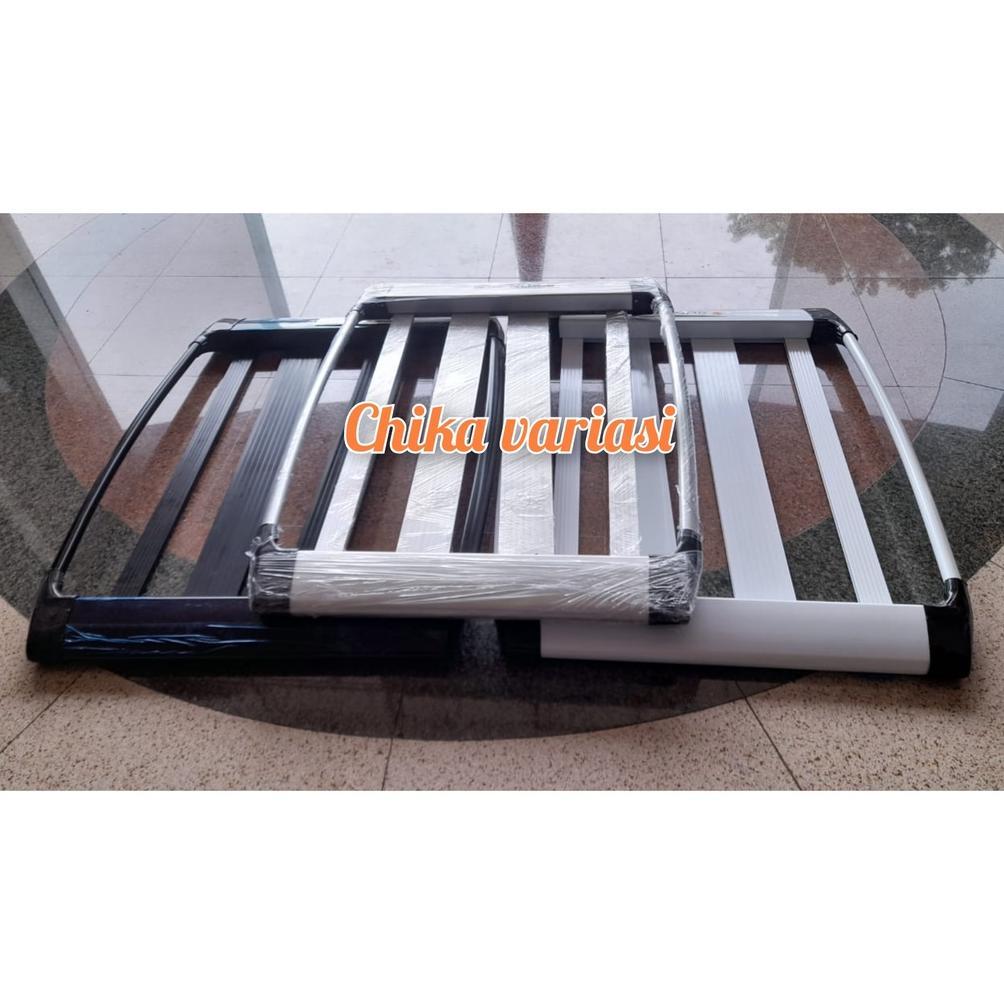 DISKON SUN RACK OVAL BAGASI ATAS ROOF RAK MOBIL VARIAN WARNA UNIVERSAL