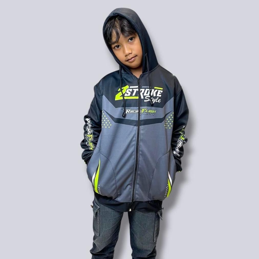 FREE ONGKIR JAKET RACING FLASH ANAK/JAKET RACING ANAK/JAKET RACING