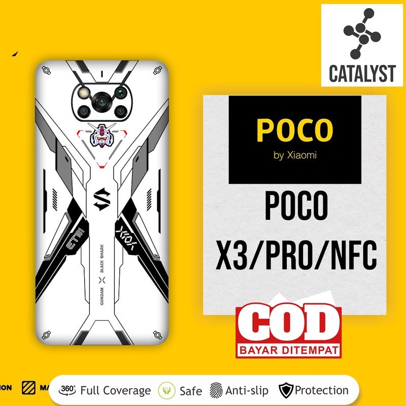 Garskin Case Poco X3 Nfc Custom Bisa COD 2Pcs