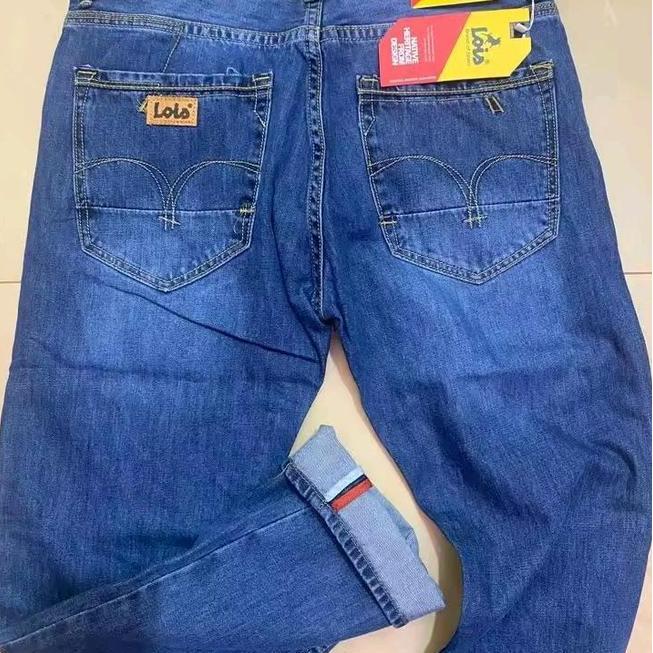 Terbaru Celana Lois Warna Original Jeans Denim Biru Warna Original Premium Hanya 2 Nyaman