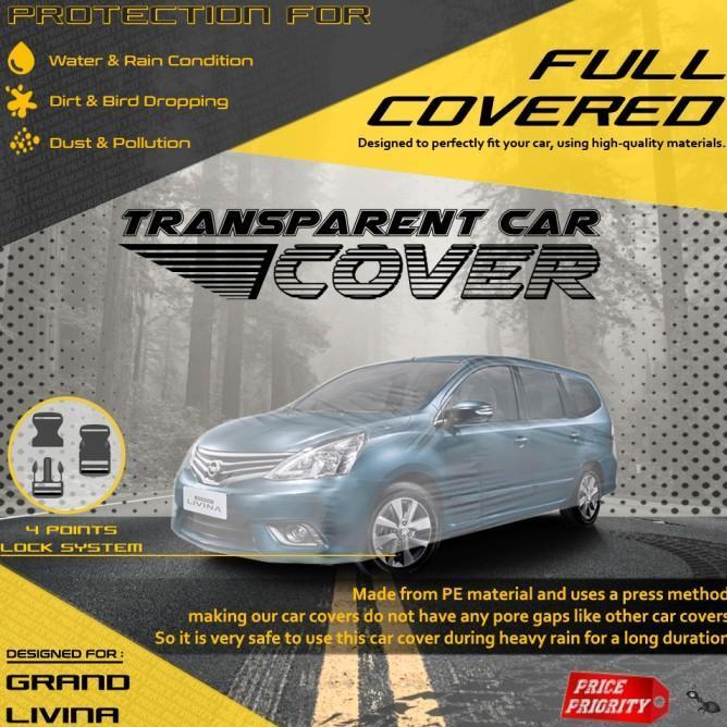 Sarung Plastik Body Plastik Cover Mobil Grand Livina Anti Air
