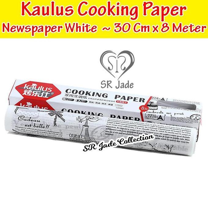 Kaulus Baking Paper Cooking Paper Newspaper Vintage Kertas Roti Baking Terlaris