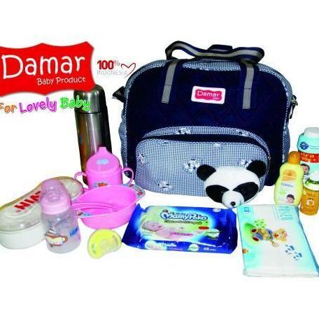Tas Sedang Bayi Boneka Lucu Travel Susu Popok Perlak Balita Newborn Air Minum Botol Termos Fashion K
