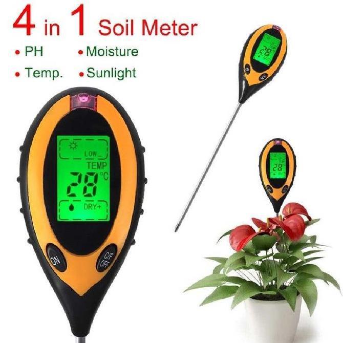 best produk] ph meter tanah digital/ digital soil ph meter