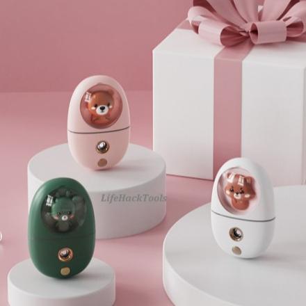 TERBARU [ORIGINAL/OEM] [ON SALE] Cute Mini Nano Face Steamer 2021 35ML Spray Mist Sprayer MDL-Q801