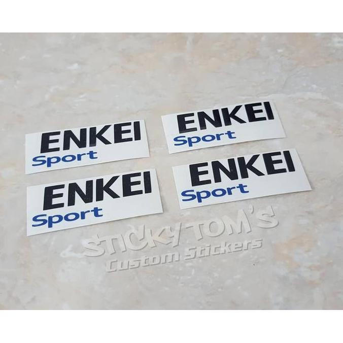 stiker velg mobil Enkei ES Tarmac