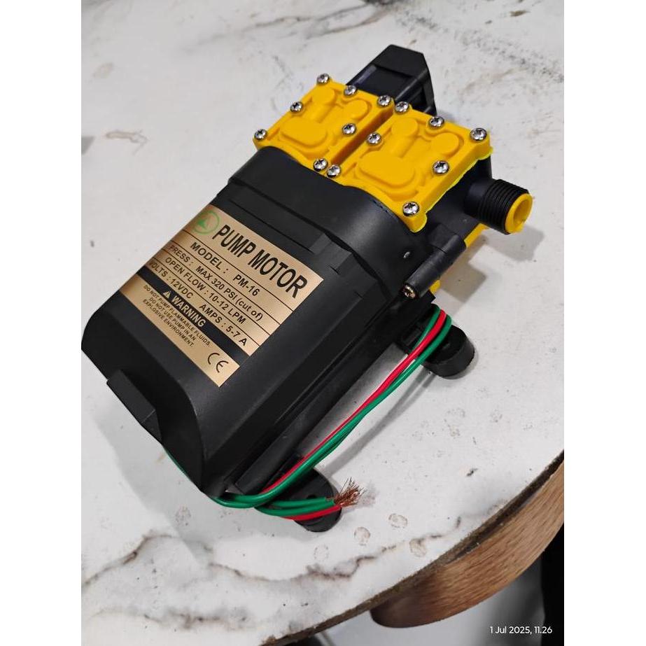 Paket Sprayer Pertanian Dinamo Steam 320Psi Selang 50Meter