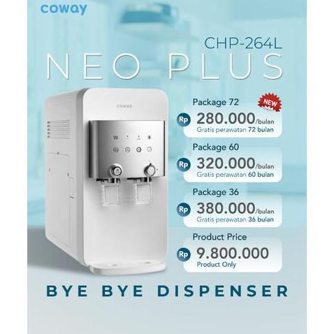 Coway Neo Plus Dispenser RO Pemurni Air Minum Water Purifier Langganan Kontrak TERBARU