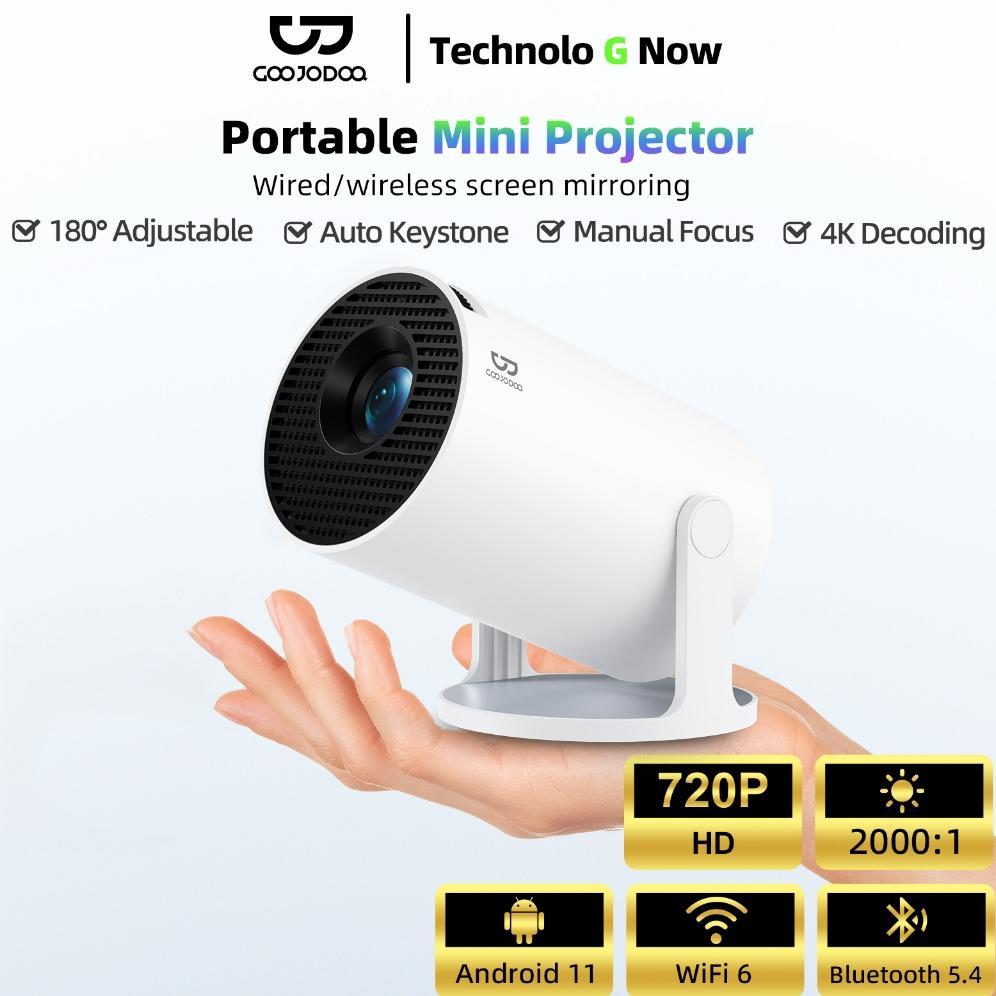 Goojodoq PROYEKTOR ANDROID 4K WIFI Bluetooth / PROJECTOR ANDROID MINI / PROYEKTOR MURAH / PROYEKTOR 