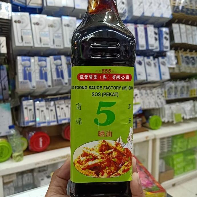 Kecap Hitam Pekat Kecap 555 kecap Hung Foong 750ml Kecap 5 Malaysia TS