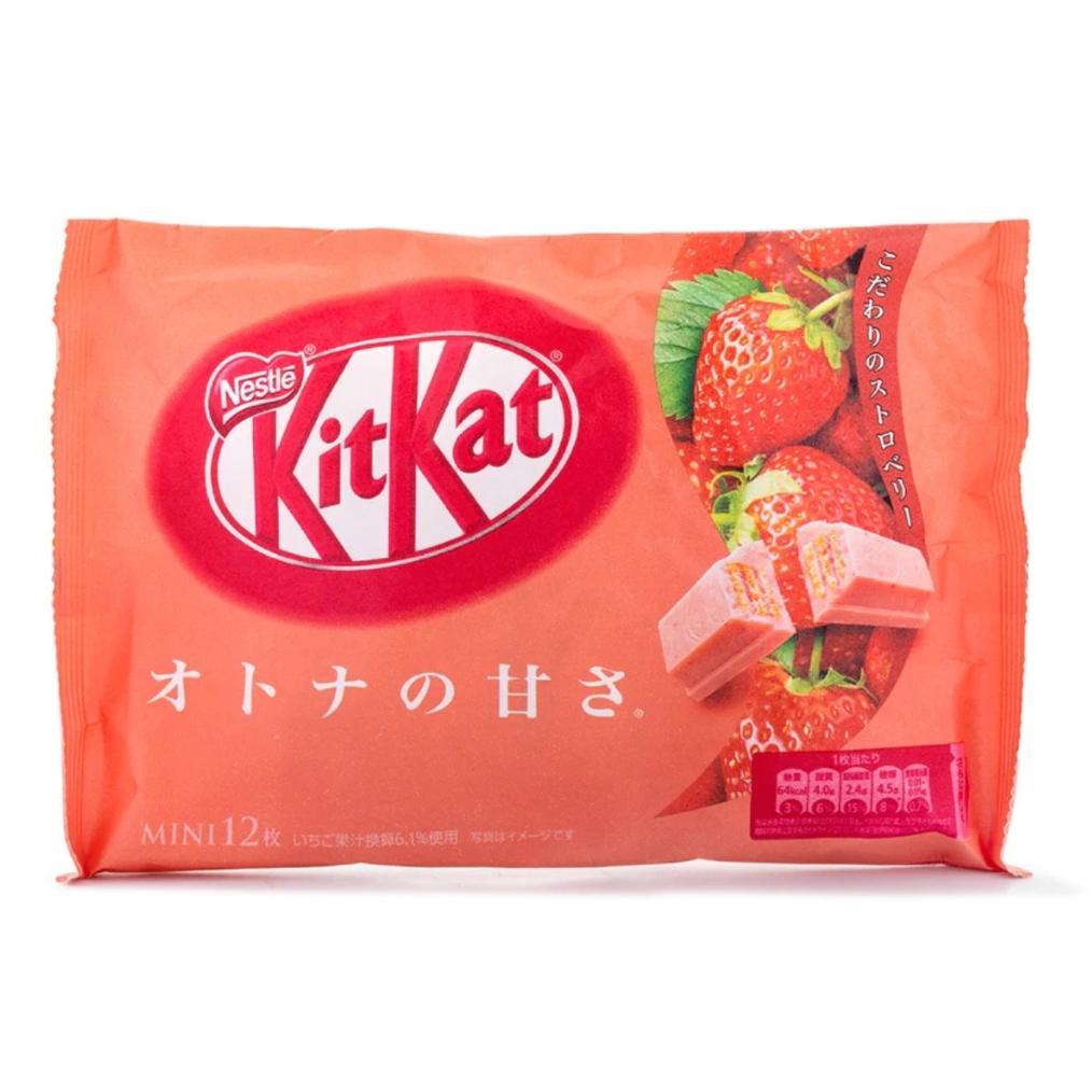 Terlaris Kit Kat Strawberry / KitKat Strawberry / Coklat Kit Kat Strawberry / Coklat Kit Kat Import 