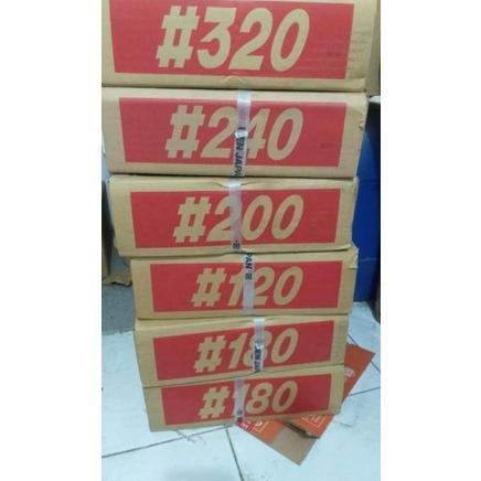 Tosa Emery 1kg bubuk amplas jepang amril powder - grit 30 100 120 180 200 240 320 400 terlaris