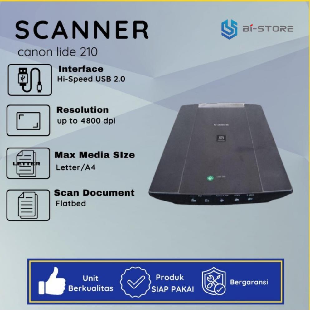 Scanner A4 Canon Canon lide 210 Hasil Scan Bagus Siap Pakai - Canon lide 100 - Canon Canoscan 5600f 