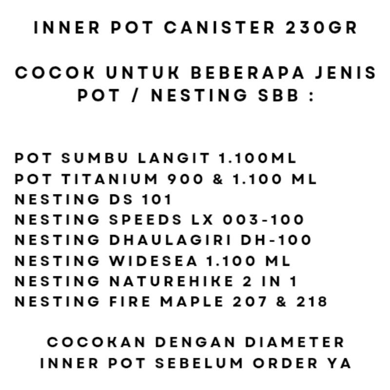 Inner Pot Multi Cook Rice Sumbu Langit